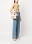 PINKO Love gewatteerde crossbodytas Roze - Thumbnail 2