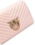 PINKO Love gewatteerde crossbodytas Roze - Thumbnail 4