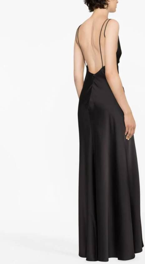 PINKO Maxi-jurk met zijsplit Zwart