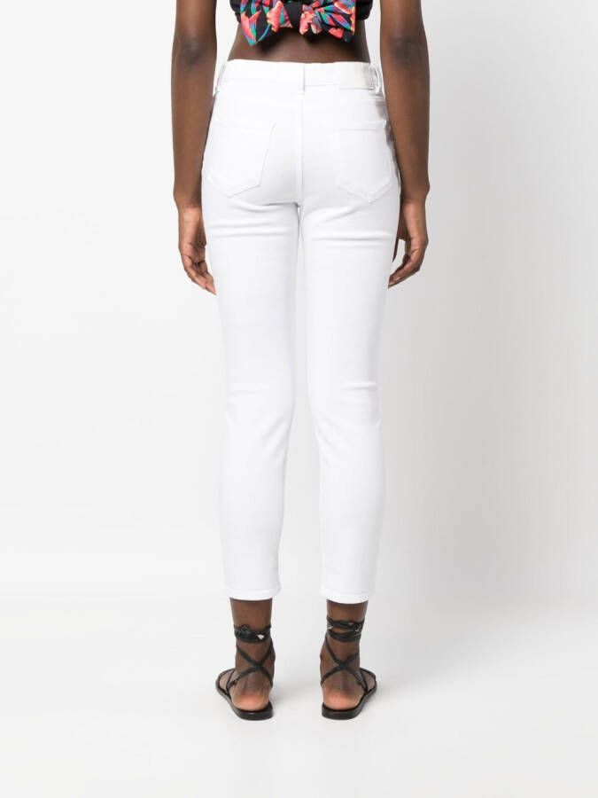PINKO Cropped jeans Wit