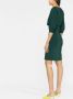 PINKO Midi-jurk met pofmouwen Groen - Thumbnail 3