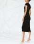 PINKO Midi-jurk met vierkante hals Zwart - Thumbnail 3
