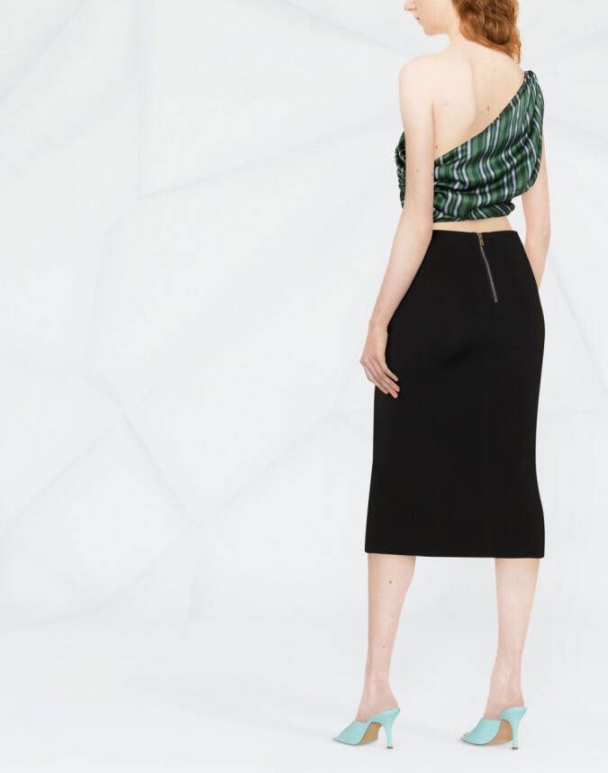 PINKO Midi-rok met split Zwart