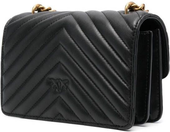 PINKO Love kleine tas Zwart