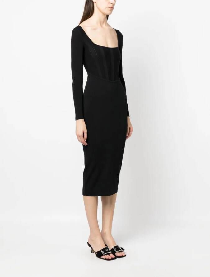 PINKO Mini-jurk met korsetstijl Zwart