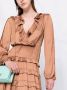 PINKO Mini-jurk met ruches Beige - Thumbnail 5