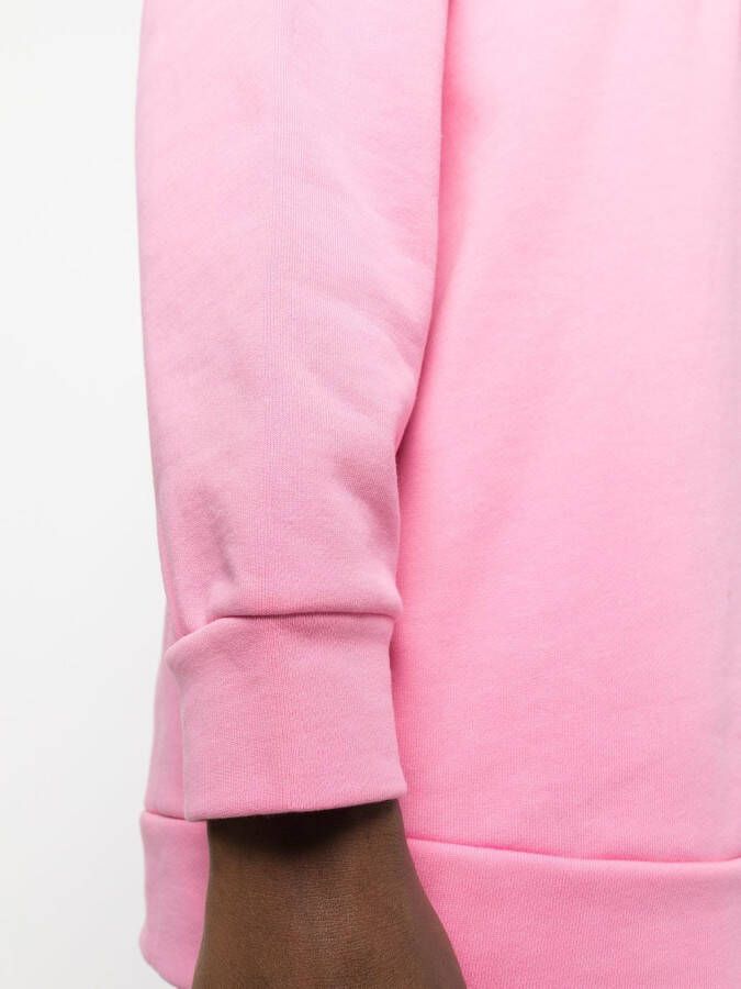PINKO Hoodie met logo Roze