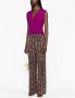 PINKO Palazzo broek met stippen Beige - Thumbnail 2