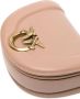 PINKO Click Round Love kleine crossbodytas Beige - Thumbnail 4