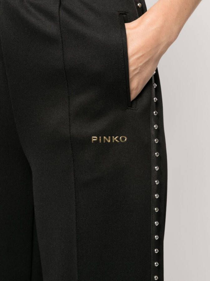 PINKO Straight broek Zwart