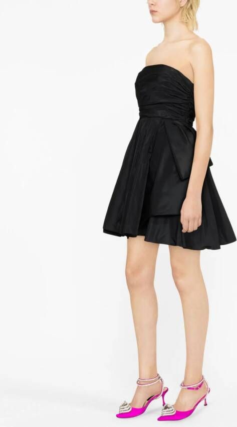 PINKO Strapless mini-jurk Zwart