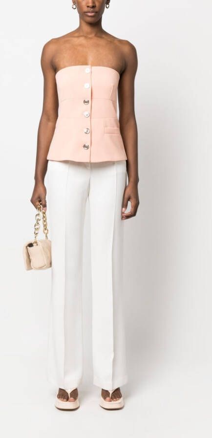 PINKO Strapless top Roze