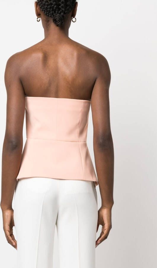 PINKO Strapless top Roze