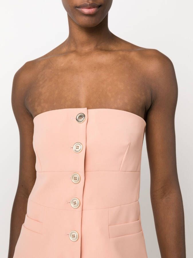 PINKO Strapless top Roze
