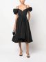 PINKO Midi-jurk met ceintuur Zwart - Thumbnail 2