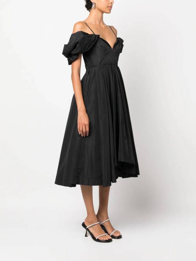 PINKO Midi-jurk met ceintuur Zwart