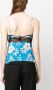 PINKO Top met bloemenprint Blauw - Thumbnail 4