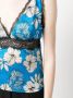 PINKO Top met bloemenprint Blauw - Thumbnail 5