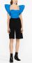 PINKO Top met ruche Blauw - Thumbnail 2