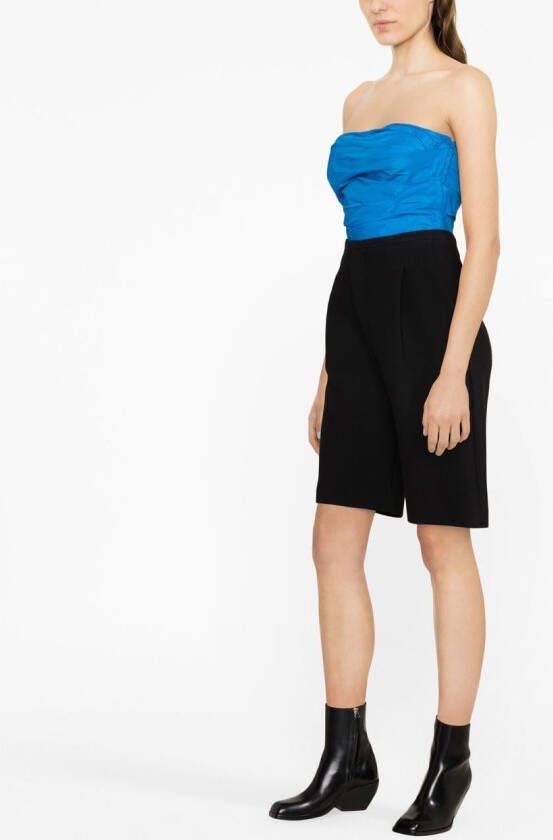 PINKO Top met ruche Blauw