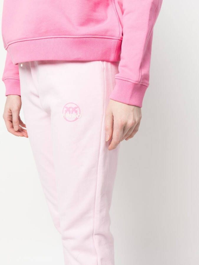 PINKO Trainingsbroek met print Roze