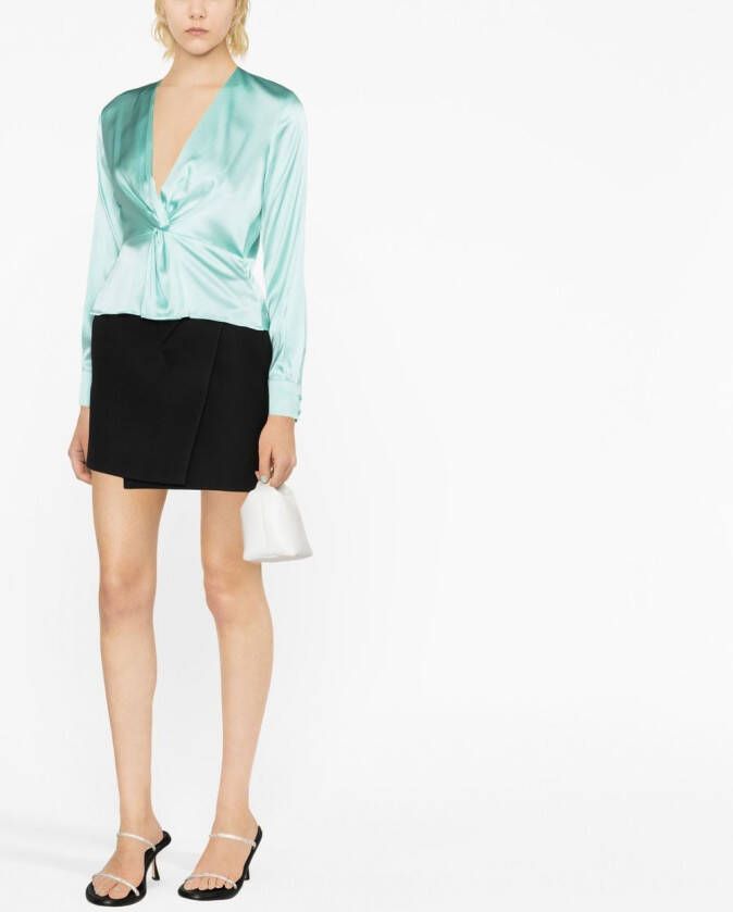 PINKO Zijden blouse Groen