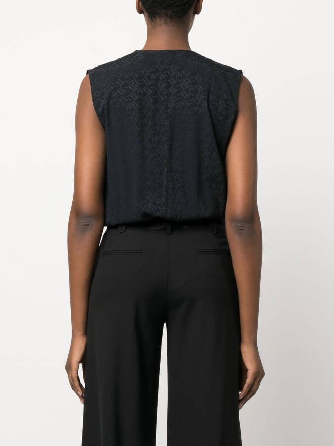PINKO Mouwloze top Zwart