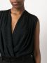 PINKO Mouwloze top Zwart - Thumbnail 5