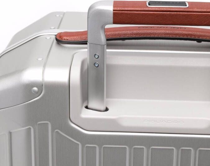 PIQUADRO Aluminium koffer Grijs