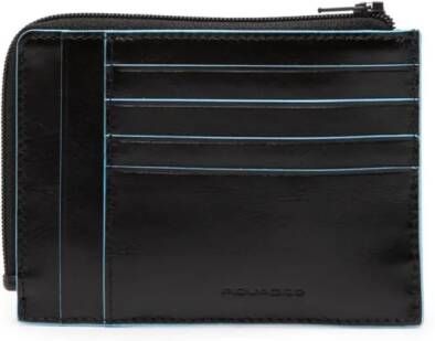 PIQUADRO B2 Revamp leren portemonnee Zwart