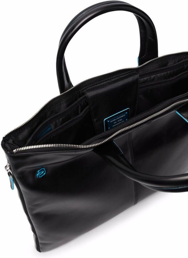PIQUADRO Laptoptas Zwart