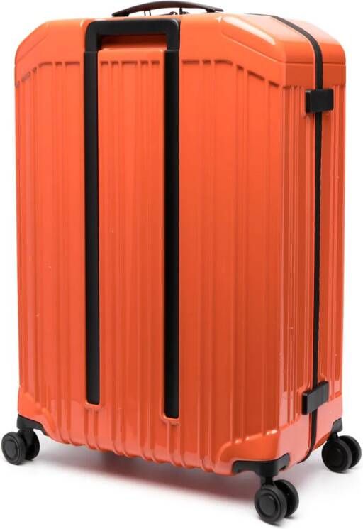 PIQUADRO Rolkoffer met rits Oranje