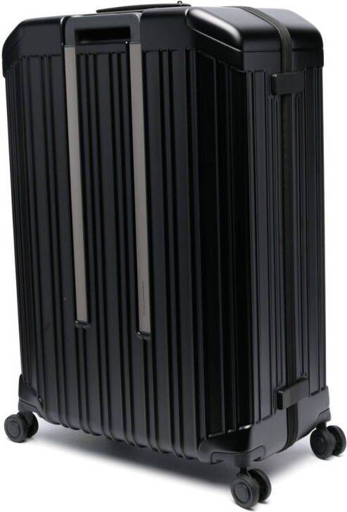 PIQUADRO Rolkoffer met rits Zwart
