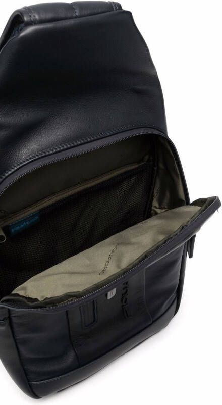 PIQUADRO Urban mono schoudertas Blauw