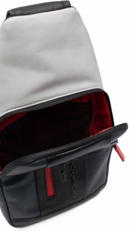 PIQUADRO Urban mono schoudertas Zwart