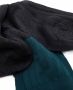 Plan C Geribbelde sokken Blauw - Thumbnail 2
