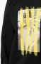 Plan C Sweater met print Zwart - Thumbnail 5