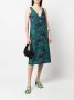 Plan C Midi-jurk met bloemenprint Groen - Thumbnail 2