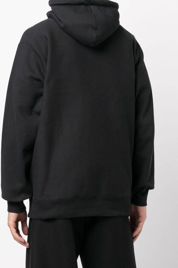 Pleasures Hoodie met print Zwart
