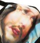 Pleasures Mondkapje met doodskopprint Zwart - Thumbnail 3
