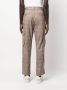 Pleasures Geruite broek Bruin - Thumbnail 4