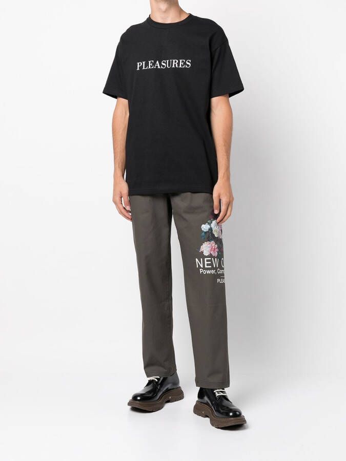 Pleasures x New Order Power broek Groen