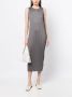 Pleats Please Issey Miyake Geplooide midi-jurk Grijs - Thumbnail 2