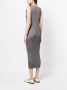 Pleats Please Issey Miyake Geplooide midi-jurk Grijs - Thumbnail 4