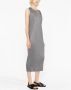 Pleats Please Issey Miyake Geplooide midi-jurk Grijs - Thumbnail 3