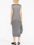 Pleats Please Issey Miyake Geplooide midi-jurk Grijs - Thumbnail 4