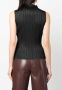 Pleats Please Issey Miyake Mouwloze top Zwart - Thumbnail 4