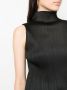 Pleats Please Issey Miyake Mouwloze top Zwart - Thumbnail 5