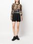 Plein Sport Top met barokprint Zwart - Thumbnail 2