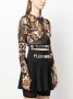 Plein Sport Top met barokprint Zwart - Thumbnail 3